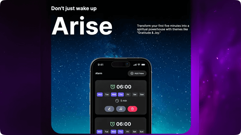 Arise App Preview