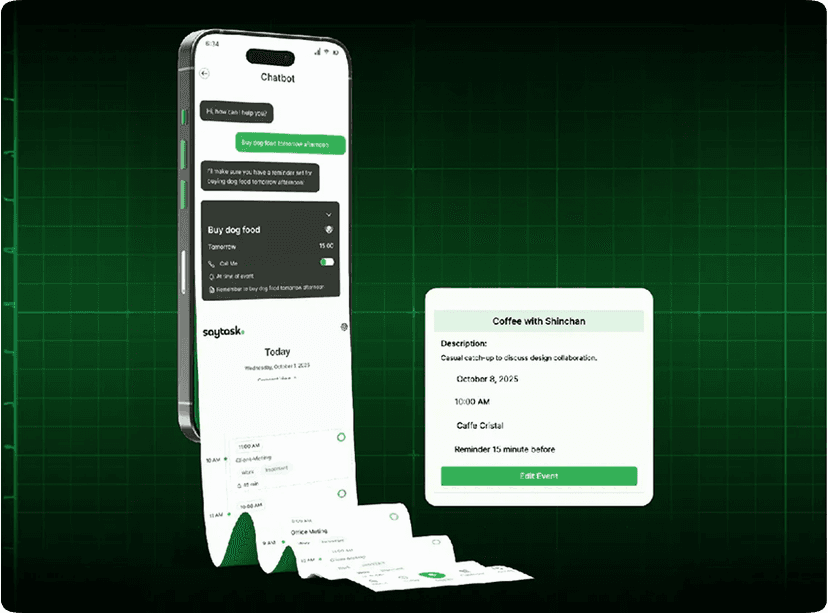 SayTask: Redefining Task Management Through Conversational AI